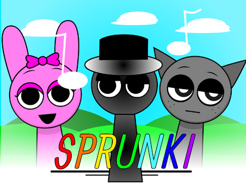 Sprunki but black is Normal