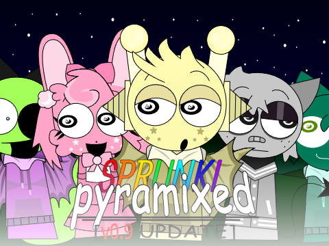 Play Sprunki Pyramixed - Night time